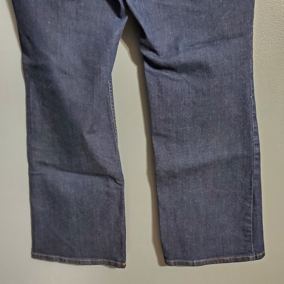 Duluth Trading Co Womens Jeans Bootcut Dark Wash Size 14 x 29 - Picture 5 of 6
